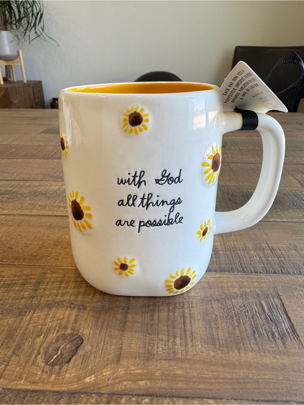 NEW Rae Dunn WITH GOD ALL THINGS ARE POSSIBLE